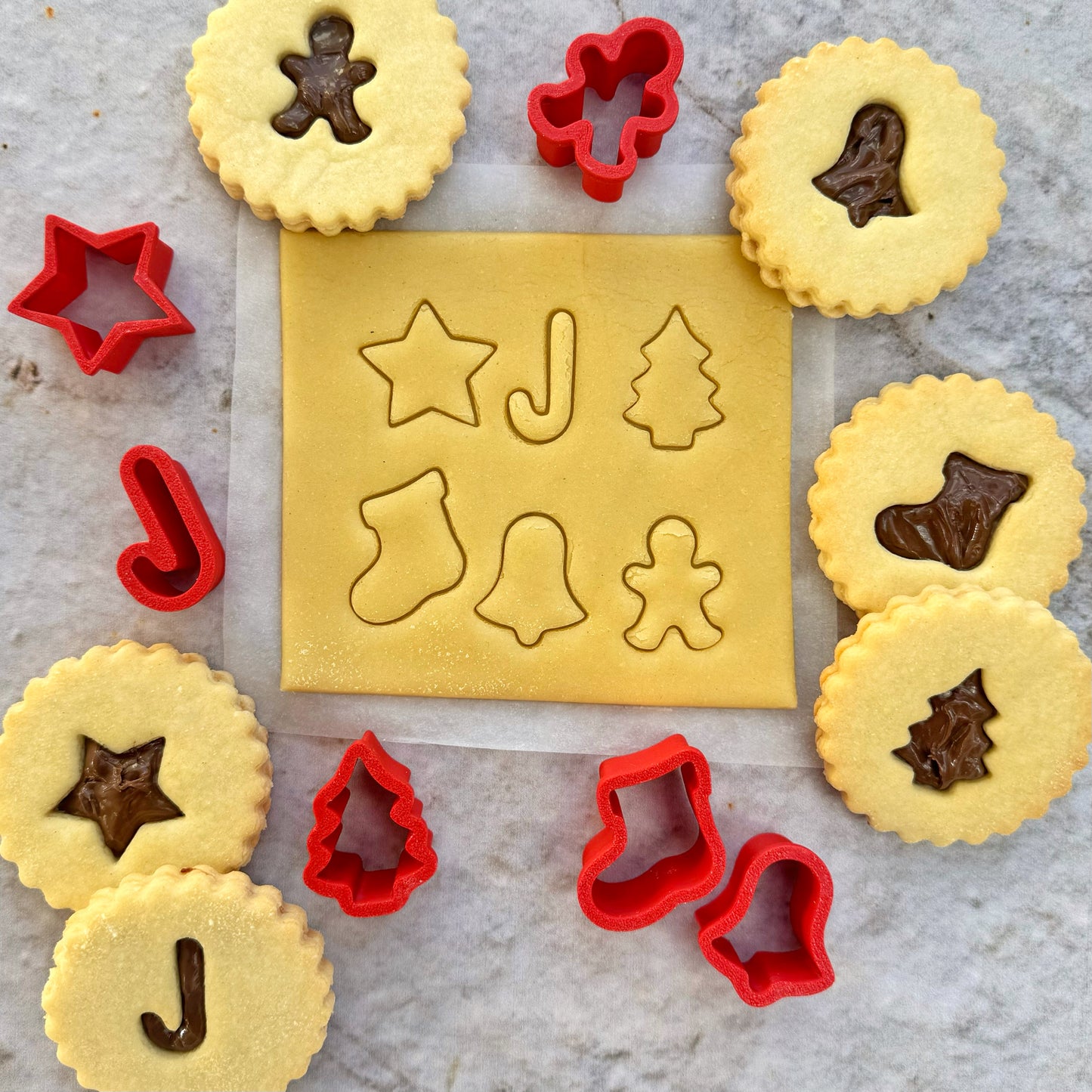 Mini CHRISTMAS SET - cookie cutter