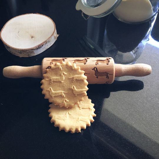 DACHSHUND, MINI rolling pin