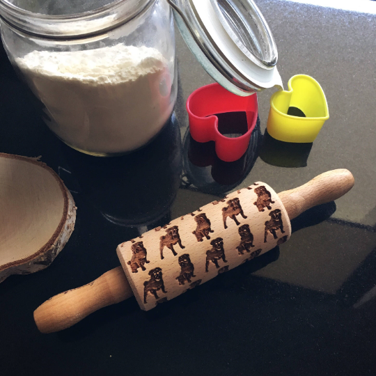 PUGS, MINI rolling pin