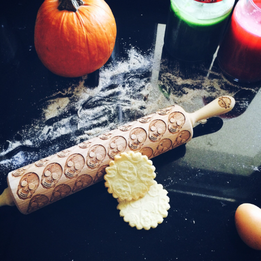 SKULL rolling pin