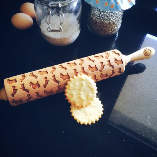 WEST HIGHLAND WHITE TERRIER rolling pin