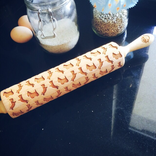 WEST HIGHLAND WHITE TERRIER rolling pin